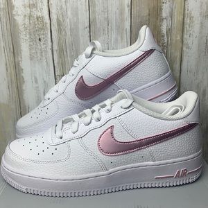 Nike Air Force 1 Low Girls White Pink
